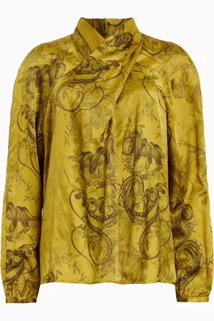 AllSaints AllSaints Yellow Zola Top AU 8