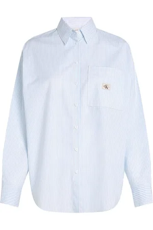 Calvin Klein Relaxed 100% Cotton Long Sleeve Shirt S