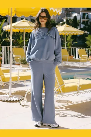 Chelsea Peers Blue 100% Cotton Joggers AU 14
