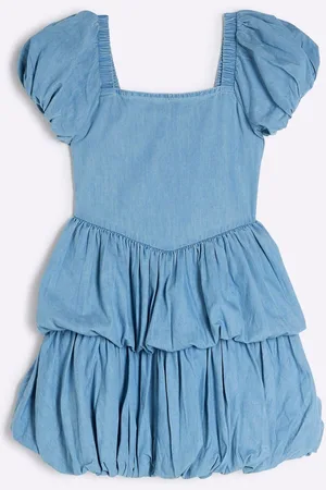 River Island Girls Ballon Hem Dress 9 Years (134cm)