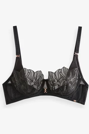 Gossard VIP Lavish Balcony Black Bra 30 D