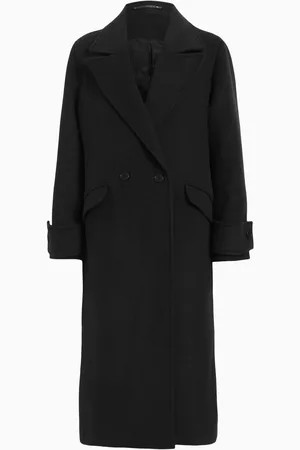 AllSaints AllSaints Black Mabel Coat AU 10