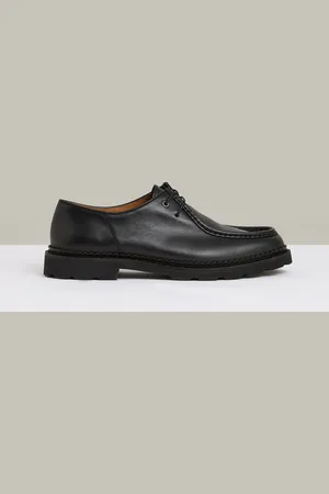 Reiss Hatton Leather Moccasin-Toe Lace-Up Shoes AU 10 (EU 44)