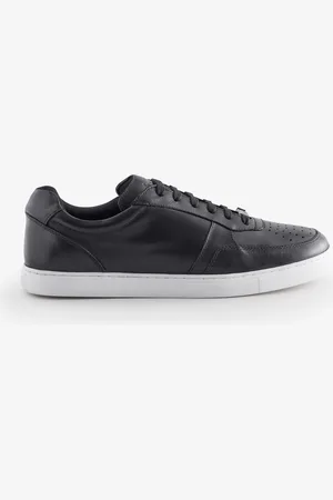 Base London Curtis Lace Up Black Trainers AU 10 (EU 44)