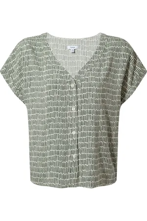 Tog 24 Womens Meredith Short Sleeve Dash Print Shirt AU 16