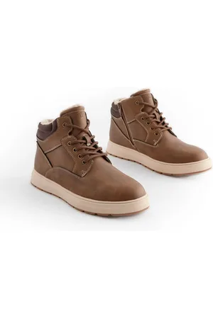 Next Tan Brown Zip Up Sports Boots AU 11 (EU 45)