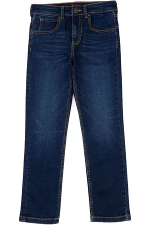 Lee Blue Boys Luke Slim Fit Jeans 9