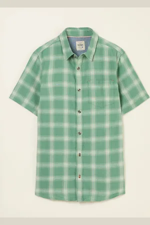 Fat Face FatFace Short Sleeve Basel Check Shirt xlarge