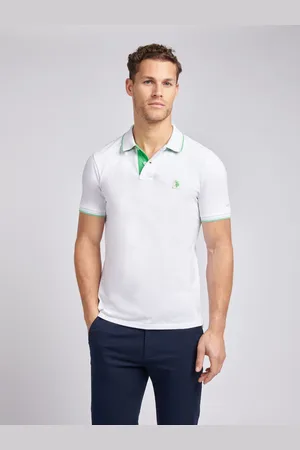 U.S. Polo Assn. U. S. Polo Assn. Mens Life Double Horsemen Polo Shirt XL