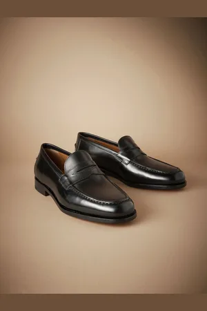 Next Signature Italian Leather Penny Loafers AU 10 (EU 44)