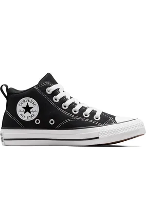 Converse Black Malden Street Youth Trainers US 4 (UK 3)