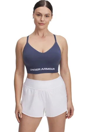 Under Armour Navy Vanish Seamless Low Bra XS