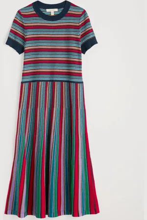 Seasalt Cornwall Rock Bell 100% Cotton Knitted Dress AU 16