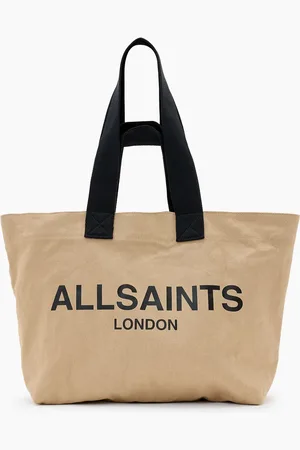 AllSaints AllSaints Brown Ali Canvas Tote 100% Cotton Bag One