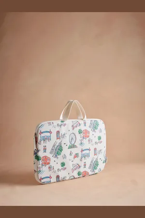 Cath Kidston Ecru Lovely London Laptop Case Bag One