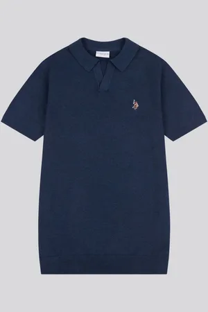 U.S. Polo Assn. U. S. Polo Assn. Mens Combed 100% Cotton Revere Polo Shirt XL