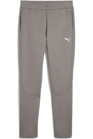 PUMA Grey Mens Evostripe Trousers L