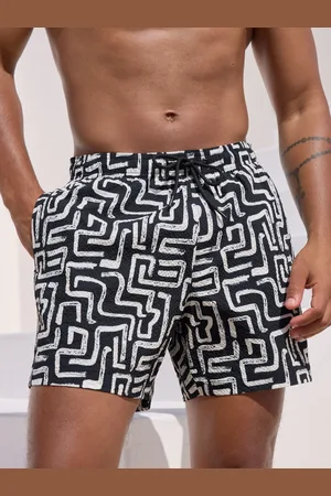 Next Seersucker Swim Shorts large