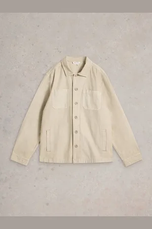 White Stuff Cream Finch Workwear Jacket L