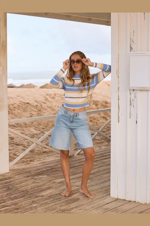 Roxy Denim Authentic Story Regular Bermuda Shorts AU 30