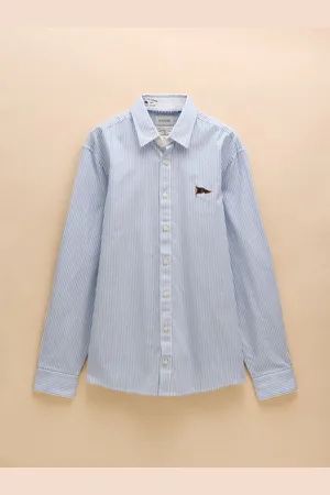 Joules Oxford Embellished Long Sleeve Classic Fit Cotton Shirt XL