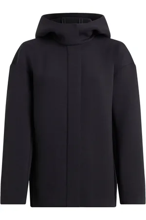 Calvin Klein Black Tailored Scuba Hooded Short Jacket AU 8