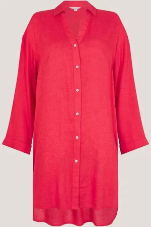 Monsoon Esme Beach Shirt Dress L