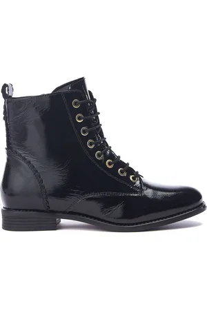Moda In Pelle Penelopi Detail Lace Up Leather Boots AU 7 (EU 38)