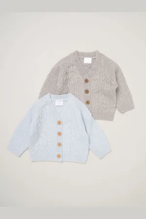 Rock-a-bye Baby Boutique Knitted Cardigans 2 Pack Upto 3 Months (50
