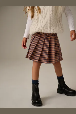 Next Pleated Check Skirt (3-16yrs) 3 Years (98cm)