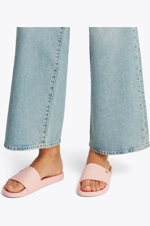 Tommy Hilfiger Pink Monogram Pool Sandals AU 8 (EU 39)