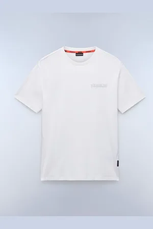Napapijri Vanni Short Sleeves 100% Cotton White T-Shirt S