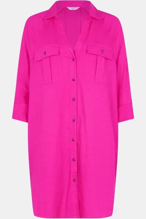 Accessorize Long Sleeve Beach Cover-Up Shirt xlarge