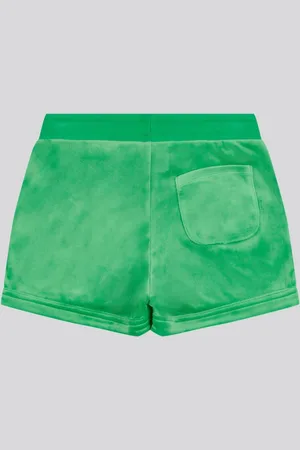 Juicy Couture Girls Velour Fold Up Shorts 10