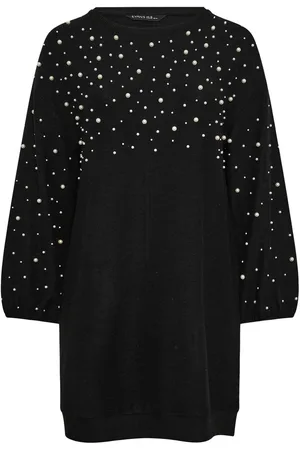 Evans Pearl Trim Dress AU 20
