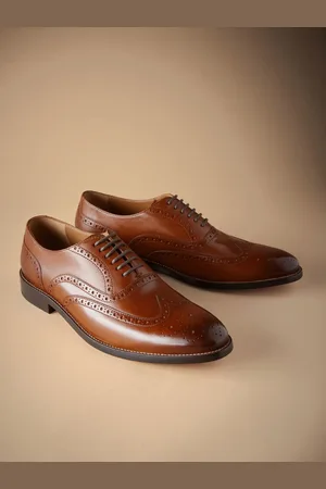 Next Standard Fit Signature Italian Leather Wingcap Brogue Shoes AU 11 (EU 45)
