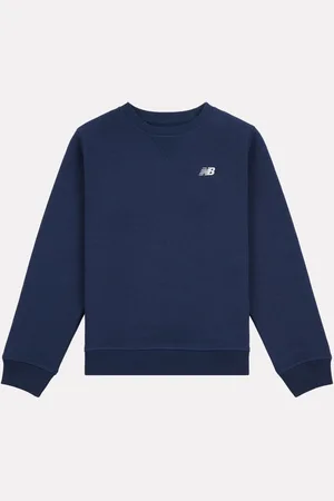 New Balance Dark Blue Boys Small Logo Sweatshirt 14
