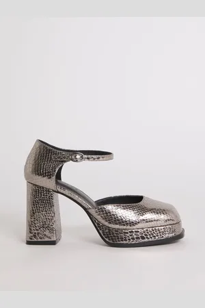 Simply Be Wide Fit Platform Heeled Shoes eu41uk7