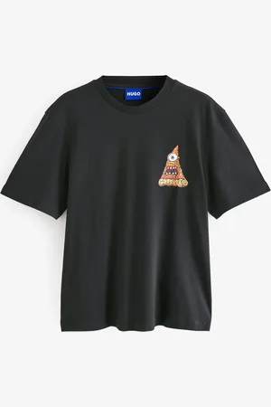 HUGO BOSS Graphic Cotton Jersey T-Shirt S