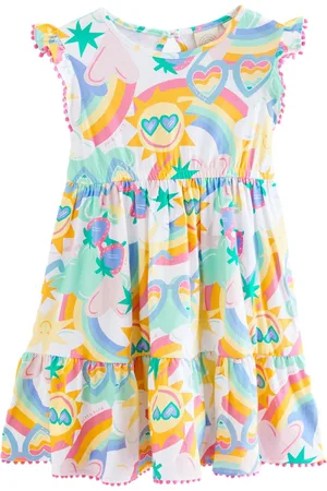Little Bird Frilled Sleeve Tiered Dress 7