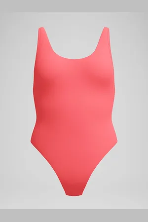 Speedo Orange Womens FLU3NTE Swimsuit XL