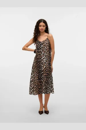 VERO MODA Printed Loose Fit Maxi Dress AU 8