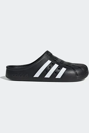 adidas Black Sportswear Adilette Clogs AU 9 (EU 44)