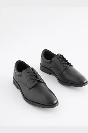 Next School Leather Plain Front Lace-Up Shoes AU 9 (EU 43)