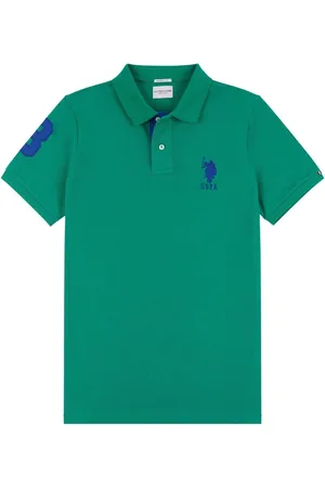 U.S. Polo Assn. U. S. Polo Assn. Regular Fit Mens Player 3 Pique 100% Cotton Polo Shirt L