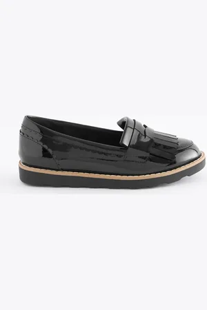 Next Narrow Fit (E) School Tassel Loafers AU 1.5 (EU 33.5)