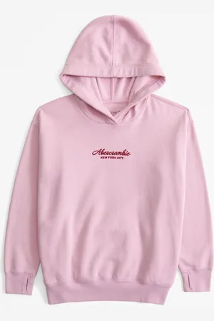 Abercrombie & Fitch Pink Logo Hoodie 7