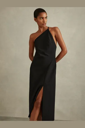 Reiss Suri One-Shoulder Bodycon Dress AU 14