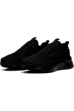PUMA Black Mens Retaliate 3 Running Shoes AU 10.5 (EU 45)