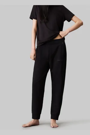 Calvin Klein Black 100% Cotton Joggers L